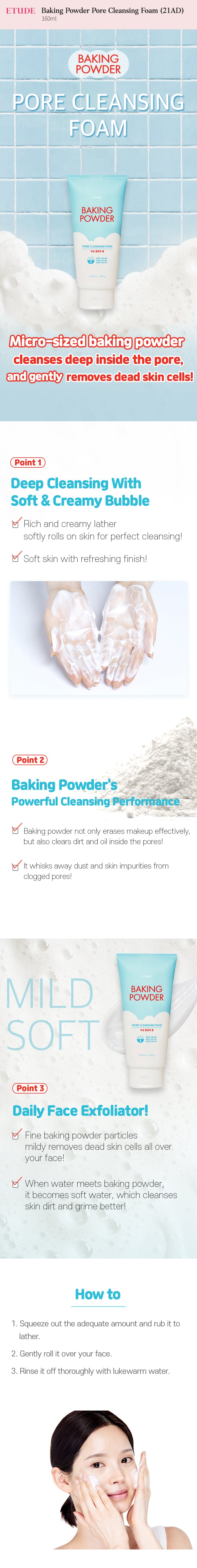 Baking Powder Pore Cleansing Foam