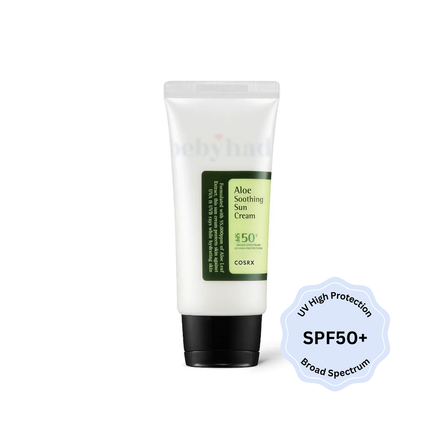 Aloe Soothing Sun Cream SPF50+ Broad Spectrum