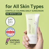 Centella Calming Daily Sun Cream SPF50+ Broad Spectrum