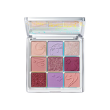 9 Colors Eyeshadow Palette - Purple [#14 Romantic Purple]