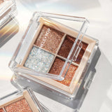 TWINKLE POP Pearl Flex Glitter Eye Palette [#02 Hey Brown]