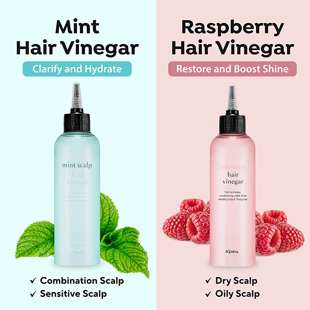 Raspberry Scalp Hair Vinegar