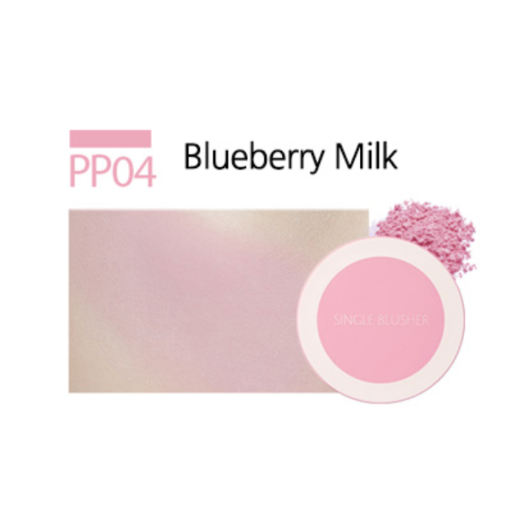 Saemmul Single Blusher [#PP04 Blueberry Milk]
